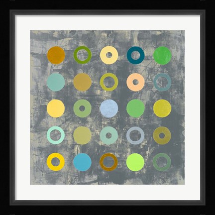 Framed Cloudy Days I Print