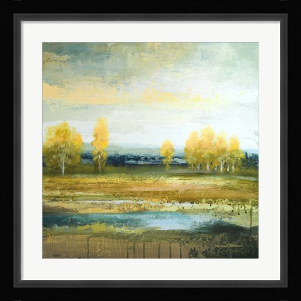 Framed Marsh Lands II Print
