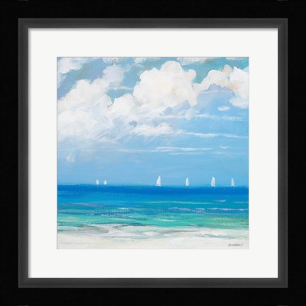 Framed Seaside II Print