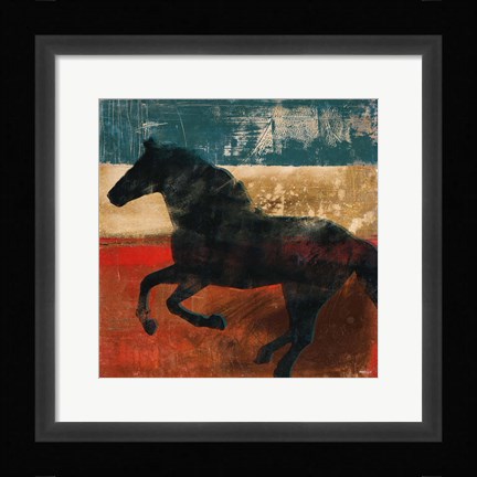 Framed Wild and Free I Print