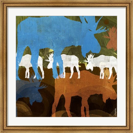 Framed Where the Wild Things Are II Print