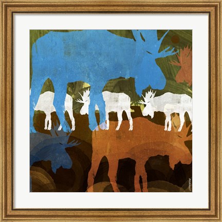 Framed Where the Wild Things Are II Print