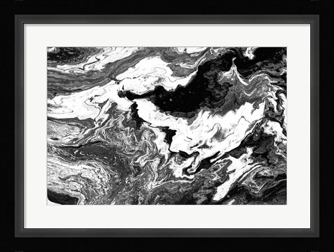 Framed Black Soaring High Print