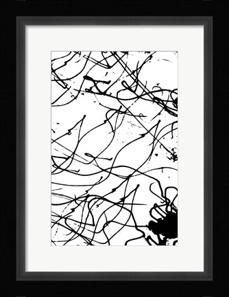 Framed String Theory Print