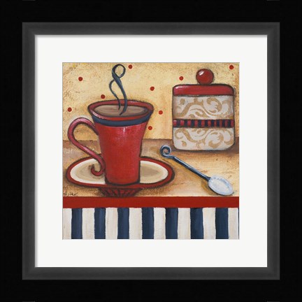 Framed Granny's Kitchen I Print