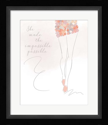 Framed Impossibly Possible Print