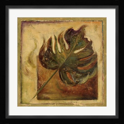 Framed Green Balazo II Print