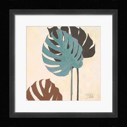 Framed My Fashion Leaves III Print