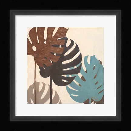 Framed My Fashion Leaves IV Print