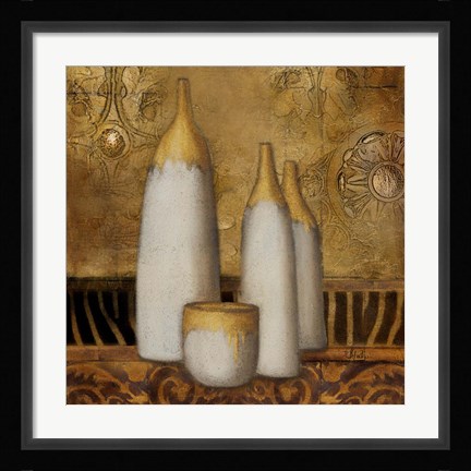 Framed Elegantisimo on Safari II Print