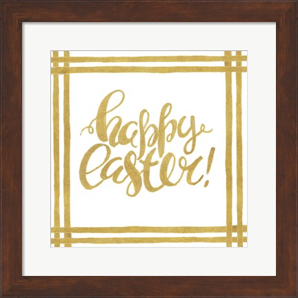 Framed Hello Easter Print