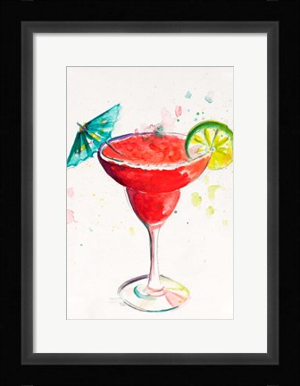 Framed Cocktail I Print