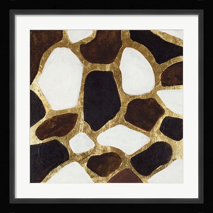 Framed Giraffe Skin Print