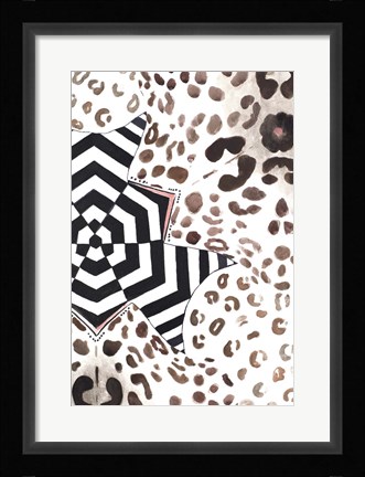 Framed African Design Print