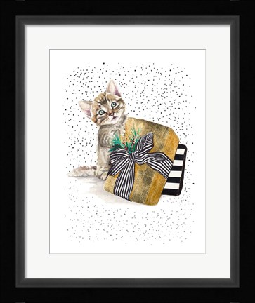 Framed My Cute Present II Print