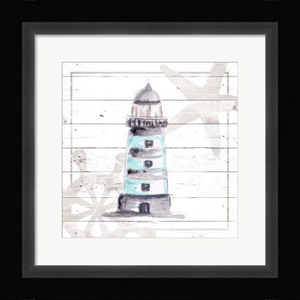 Framed Explore Nautical II Print