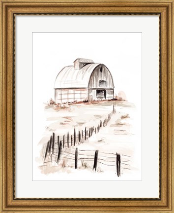 Framed My Farm Print