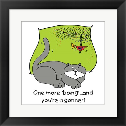 Framed Don't Open til Christmas II Print