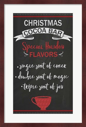Framed Holiday Flavors Print