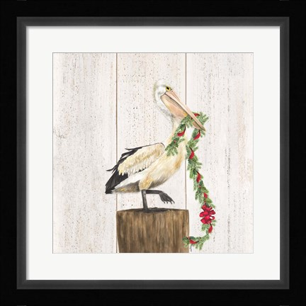 Framed Christmas on the Coast II Print