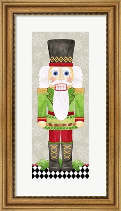 Framed Nutcracker Christmas I Print