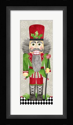 Framed Nutcracker Christmas II Print