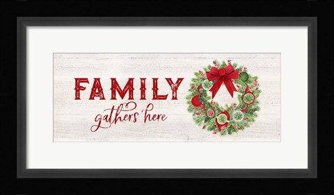 Framed Season of Giving panel II Print