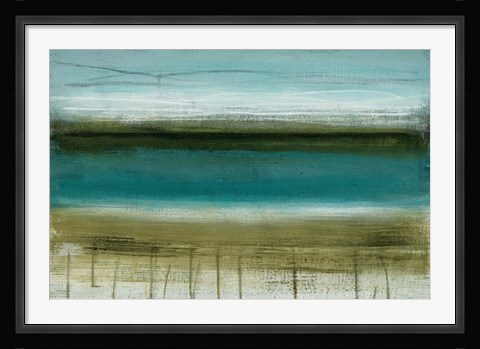 Framed Shoreline Horizons Print