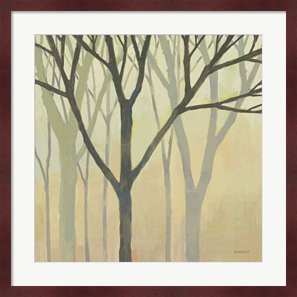 Framed Spring Trees II Print