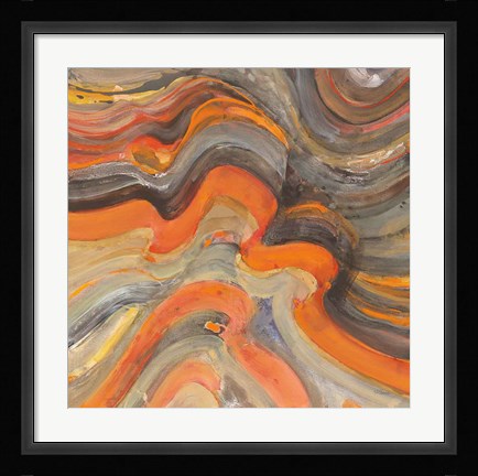 Framed Floating Lava Print