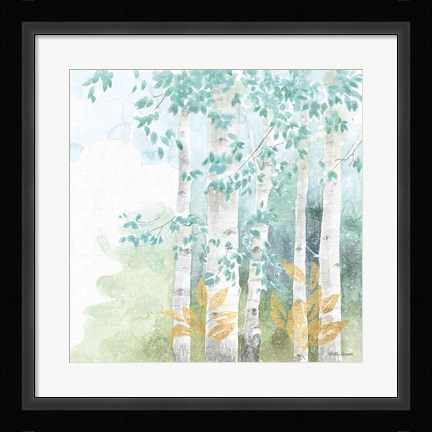 Framed Natures Leaves III Print