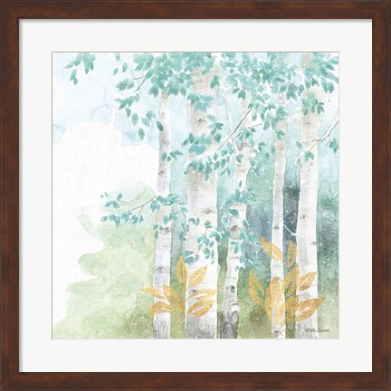 Framed Natures Leaves III Print