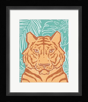 Framed Jungle I Print