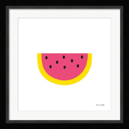 Framed Watermelon Print