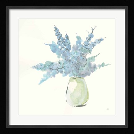 Framed Plant Eucalyptus III Print