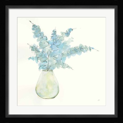 Framed Plant Eucalyptus II Print