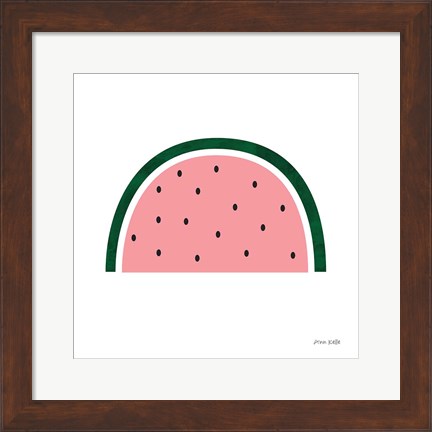 Framed Watermelon Print