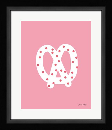 Framed Pretzel Print