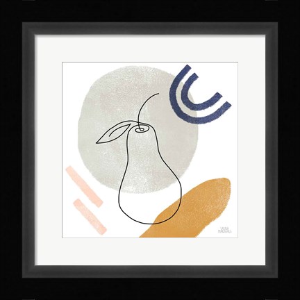 Framed Kitchen Table III Print