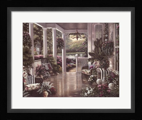 Framed Sunday Afternoon II Print