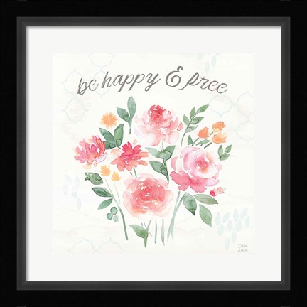 Framed Boho Ride V Print