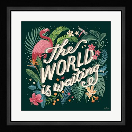 Framed Jungle Love VIII Print