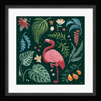 Framed Jungle Love VI Print