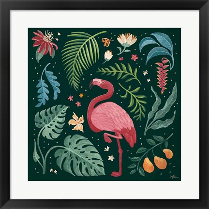 Framed Jungle Love VI Print