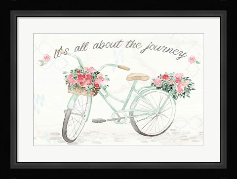 Framed Boho Ride VI Print