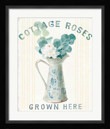 Framed Floursack Home IV Print