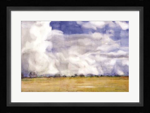 Framed Big Blue Sky Print