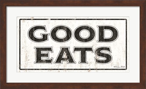 Framed Good Eats Print