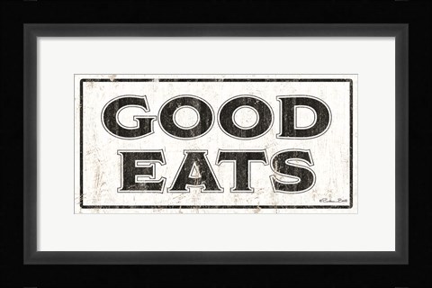 Framed Good Eats Print