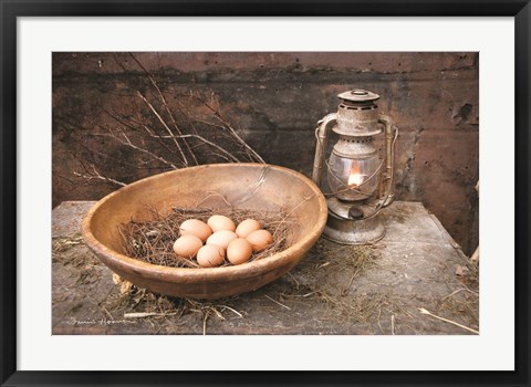 Framed Egg Bowl Print